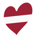 File:Eurovision Song Contest heart Latvia white.svg
