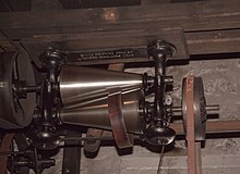 Evans Variable Speed Countershaft Evans friction cone - Hagley Aug 2009.jpg