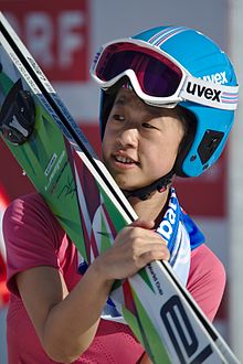 FIS Ski Jumping World Cup Ladies Hinzenbach 20170205 DSC 0233.jpg