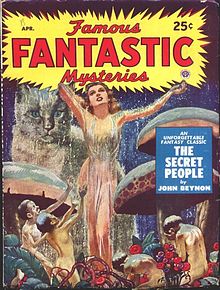 The Secret People was reprinted in the April 1950 issue of Famous Fantastic Mysteries Famous fantastic mysteries 195004.jpg