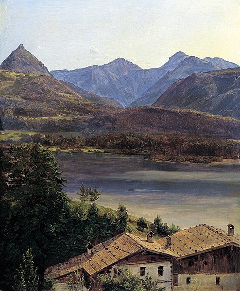 File:Ferdinand Georg Waldmüller - Der Wolfgangsee - 1863 - Österreichische Galerie Belvedere.jpg