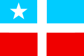 Light blue Grito de Lares flag with vivid sky blue shade Flag of Grito de Lares (current, vivid sky blue).svg