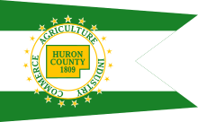 Flag of Huron County, Ohio.svg