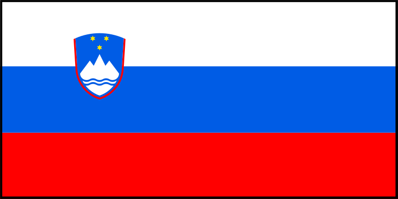 File:Flag of Slovenia with border.svg