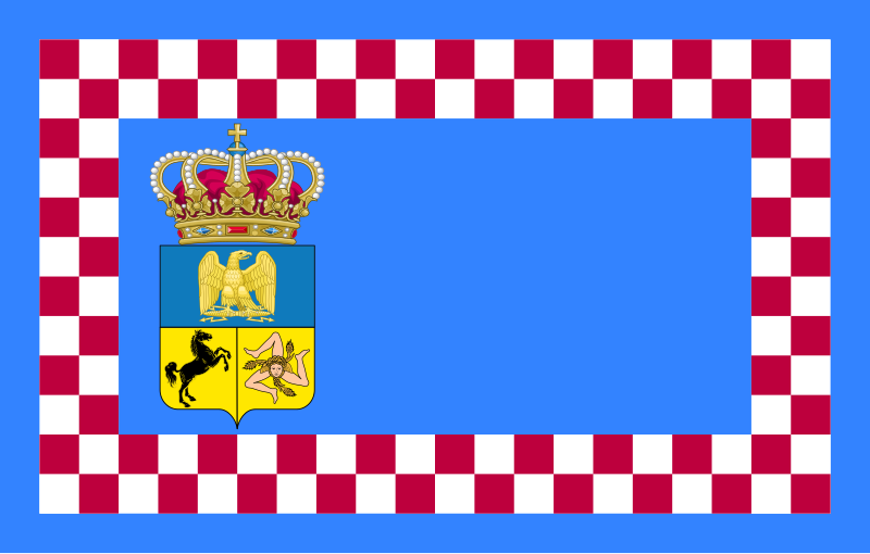 File:Flag of the Kingdom of Naples (1811) - type 2.svg