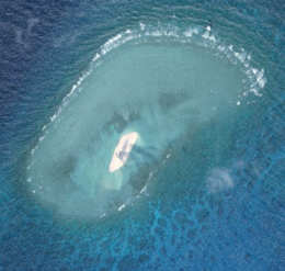 South China Sea Flat Island