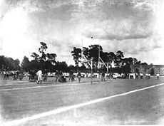 1924 field goal at Fleming Field Fleming Field 1920s.jpg