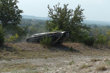 Ripsaw, a developmental combat UGV designed and built by Howe & Howe Technologies for evaluation by the United States Army