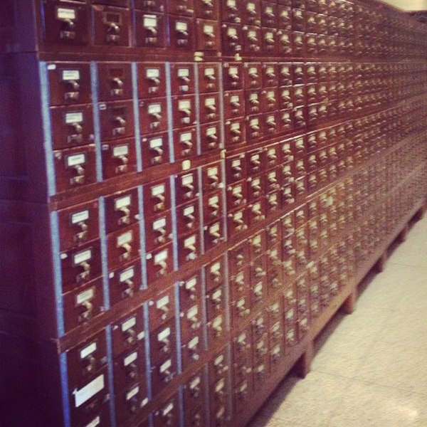 File:Flickr - USCapitol - An early "Google machine" for 180 miles of shelves @librarycongess..jpg