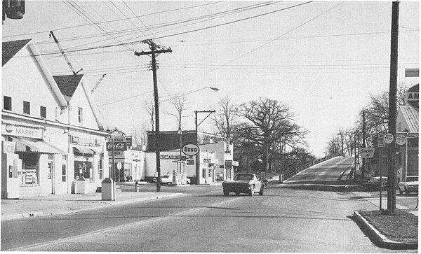 Gaithersburg's Frederick Avenue in the mid-20th century