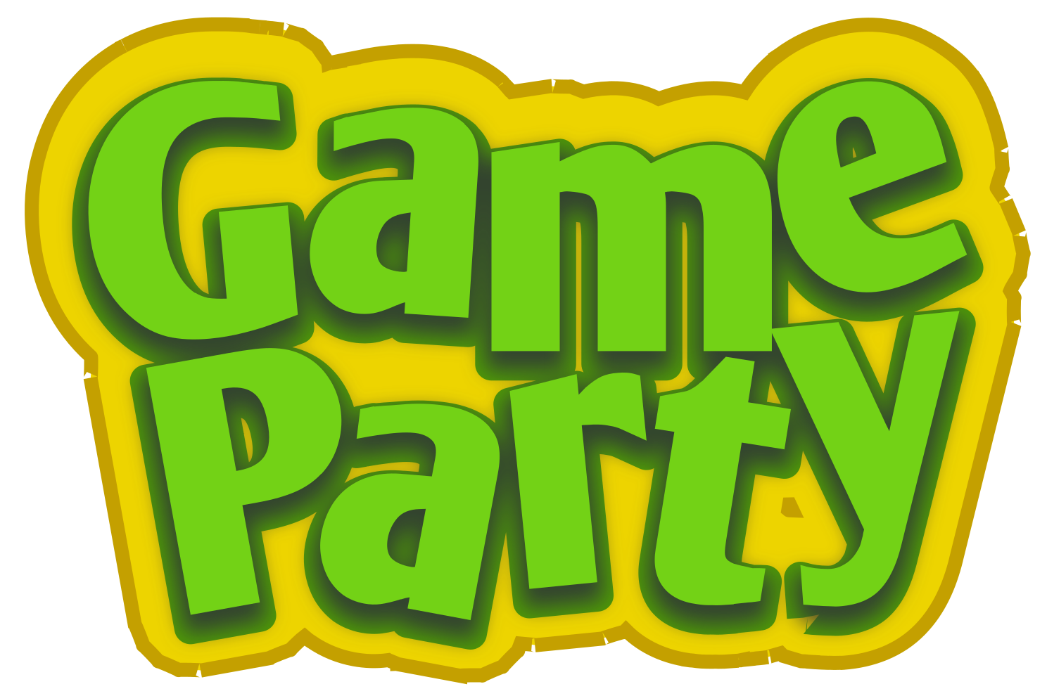 Party gaming. Гейм пати. Games надпись. Gaming надпись. Игровая надпись.