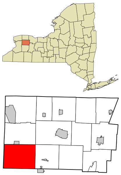 File:Genesee County New York incorporated and unincorporated areas Darien highlighted.svg