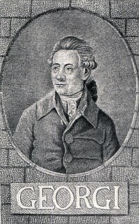 Johann Gottlieb Georgi: Biografia, Publicações, Fontes