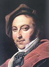 Gioachino Rossini, um 1820