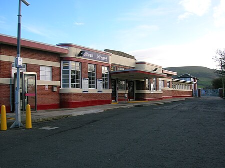 Girvan station exterior