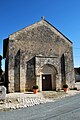 Givrezac église Façade ouest.JPG