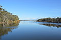 English: Lake Nagambie immediately upstream of Goulburn Weir in Victoria, Australia