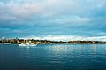 Gråna Lund from Fotografiska nr Slussen with MV Chapman and SL ferry Stockholm Sweden (24877506520).jpg