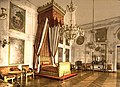 Versailles, Grand Trianon, « chambre de la Reine Victoria », carte postale, entre 1890 et 1905.