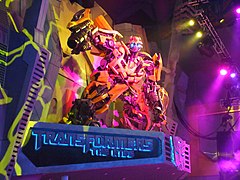 Transformers The Ride at Universal Studios Tokyo