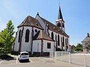 Église catholique Saint-Jacques-le-Majeur.