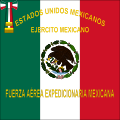 Pabellón o Bandera de Guerra del Escuadrón 201, Fuerza Aérea Expedicionaria Mexicana.