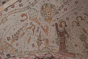 English: Fresco in Hästveda church