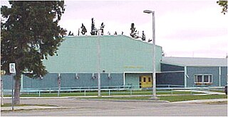 Harry Camsell School School in Hay River, Northwest Territories, Canada