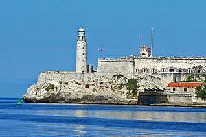 The lighthouse built in 1844.