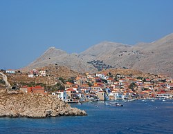Portul Emporio, Insula Halki, Dodecanez