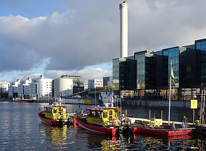 How to get to Sjöstaden with public transit - About the place