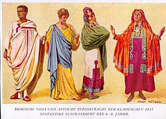 Abbigliamento nell'antica Roma