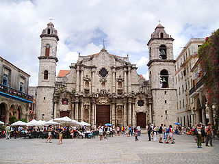 Fachada de la Catedral de La Habana