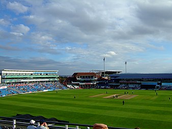 Willis took three of his five-wicket hauls at Headingley. Headingley Cricket Stadium.jpg