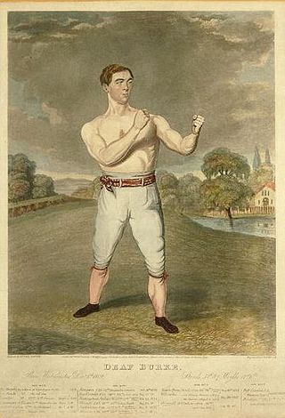 <span class="mw-page-title-main">James Burke (boxer)</span> English boxer