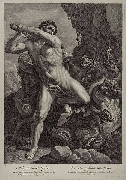 File:Hercules killing the hydra headed monster.jpg