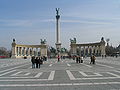 Plaza de los Héroes.  Monumento al 1000 Aniversario del Encuentro de la Patria