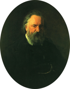 Gercenův portrét od Nikolaje Ge (1867)