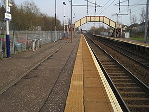 Estación de tren de Holytown, Lanarkshire (geografía 3916466) .jpg