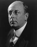 Thumbnail for File:Homer Cummings, Harris &amp; Ewing photo portrait, 1920(cropped).jpg