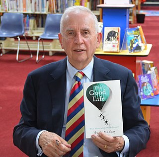 <span class="mw-page-title-main">Hugh Mackay (social researcher)</span> Australian psychologist and writer