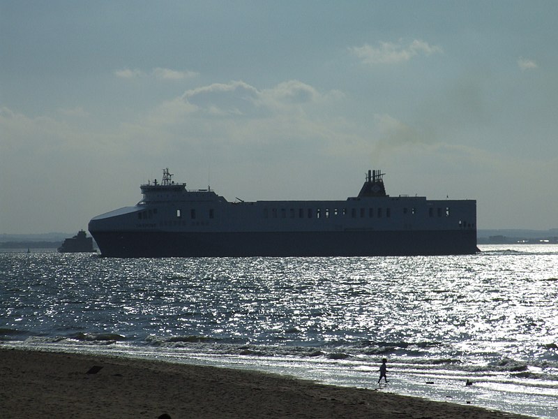 File:Humber traffic and fort - geograph.org.uk - 2411969.jpg