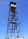 Hurricane Mountain Fire Observation Station Hurricane Mountain fire tower.jpg