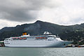 Costa Classica au port Victoria, Ile de Mahe