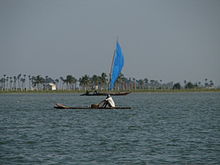 Boats in Pulicat Lake India - Pulicat Lake - 026 - boats on the lake (1181751187).jpg