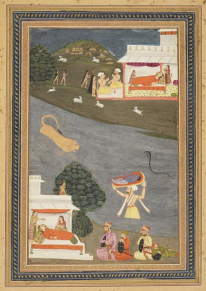 File:Indian School, late 18th century - Krishna, the eighth incarnation of Vishnu - RCIN 1005113.j - Royal Collection.jpg