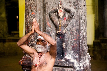 Sādhu a Madurai, Índia