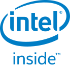 The "Intel Inside" logo used from 1991 to 2006