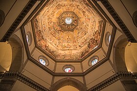 Interior of the dome, Cathedral, Florence (Cattedrale di Santa Maria del Fiore).jpg