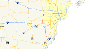 Image illustrative de l’article Interstate 275 (Michigan)